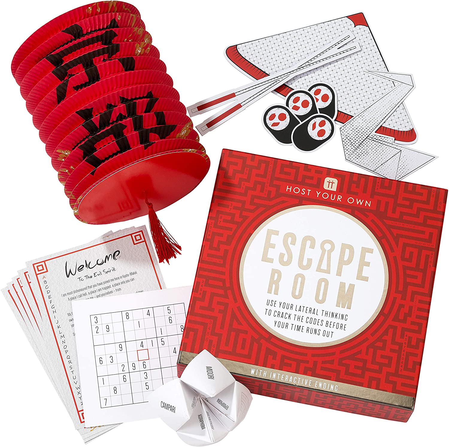 Talking Tables Escape Room Home, Escapejapan, Medium - Image 2