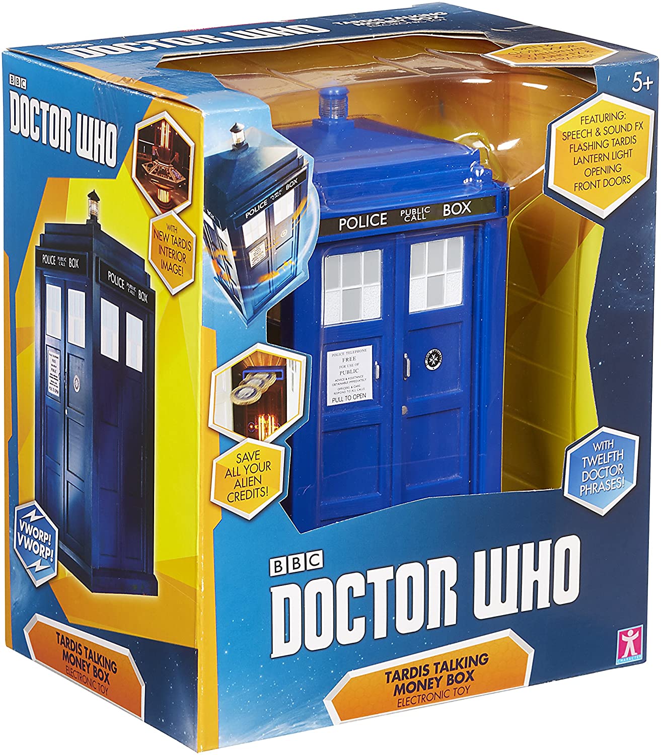 DOCTOR WHO Electronic TARDIS Talking Money Bank - Image 4