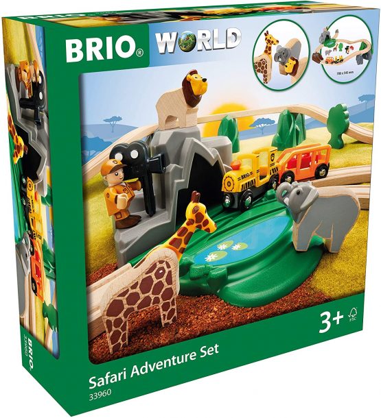 BRIO 33960 Safari Adventure Train Set for Kids Age 3 Years Up - Compatible with all BRIO Railway Sets & Accessories - Image 2
