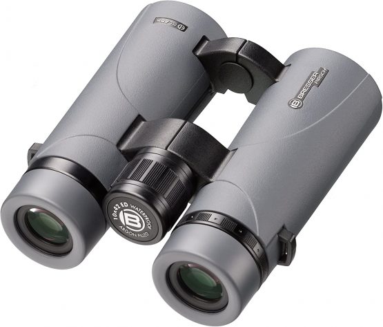 Bresser Pirsch ED 8x42 Waterproof Binoculars with Phase Coating - Grey - Image 2