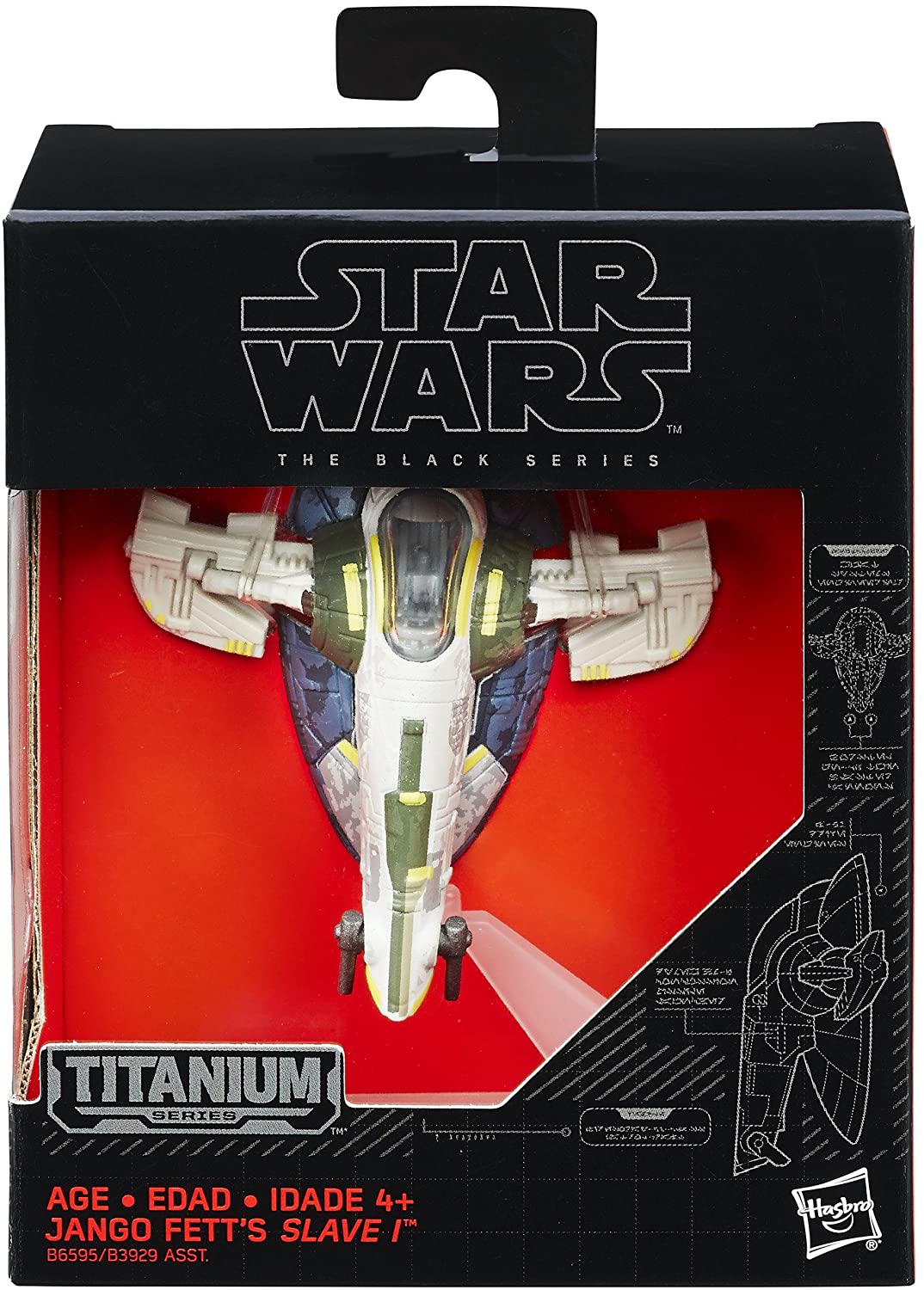 Star Wars DC Jango Fetts Slave 1 Action Figure, Multi-color - Image 2