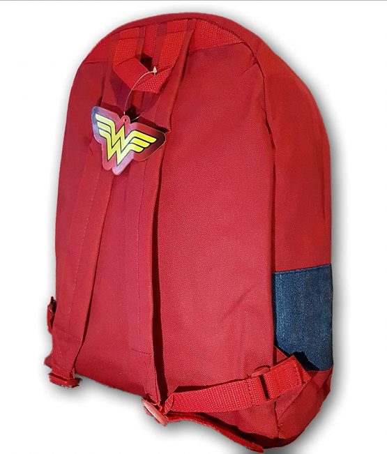 DC Comics Wonder Woman Backpack, School Bag Denim Effect Print 42cm. - Image 3