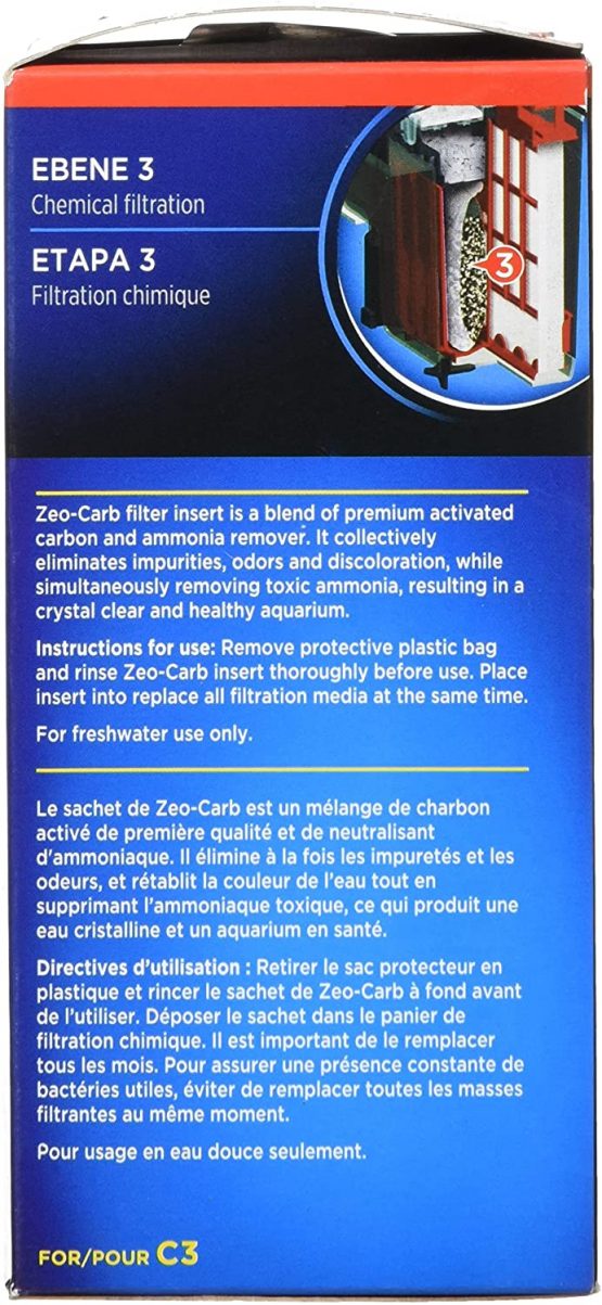 Fluval 14018 C3 Zeo-Carb 3 x 130 g, white/black - Image 2