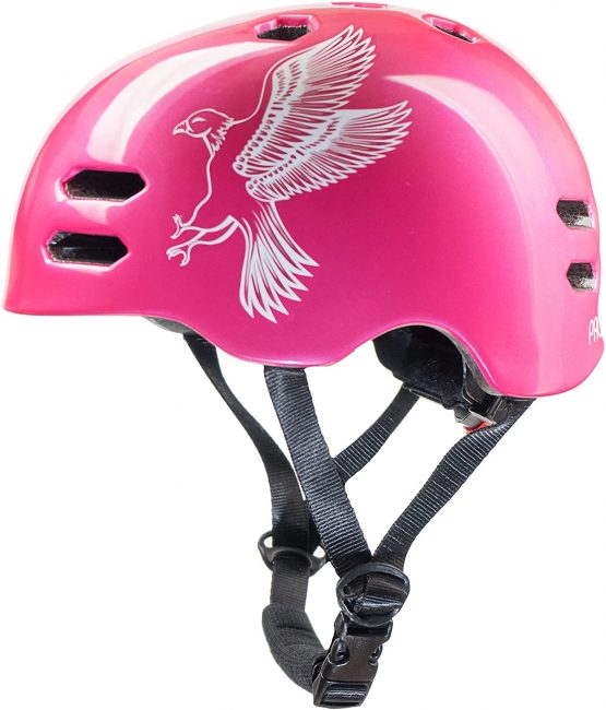 Prometheus Children's Bicycle Helmet Size S 53-55 cm with Rotating Ring Skater Helmet – TÜV Rheinland Certified