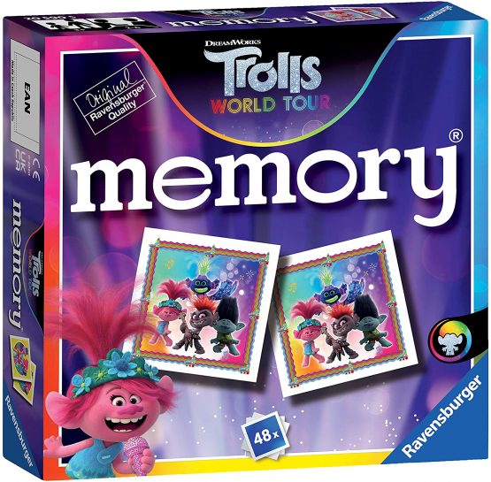 Ravensburger Trolls 2 World Tour Mini Memory Matching Picture Snap Pairs Game for Kids Age 3 Years Up - Image 3