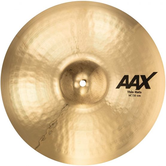 SABIAN - 14" AAX Thin Hats, Brilliant Finish - Image 2