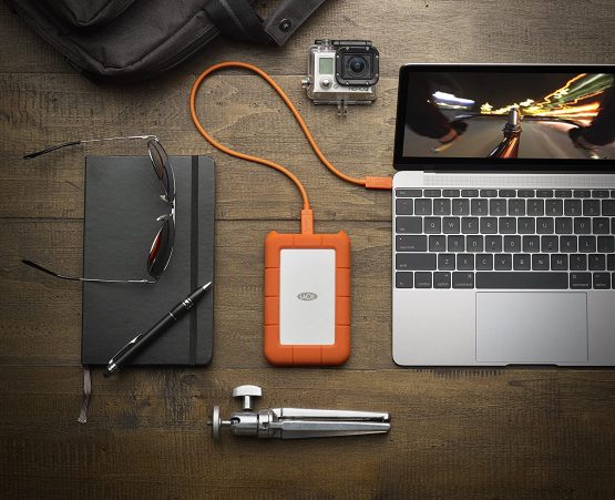 LaCie Rugged Mini 1 TB USB-C + USB 3.0 Portable 2.5 inch External Hard Drive for PC and Mac - Image 3