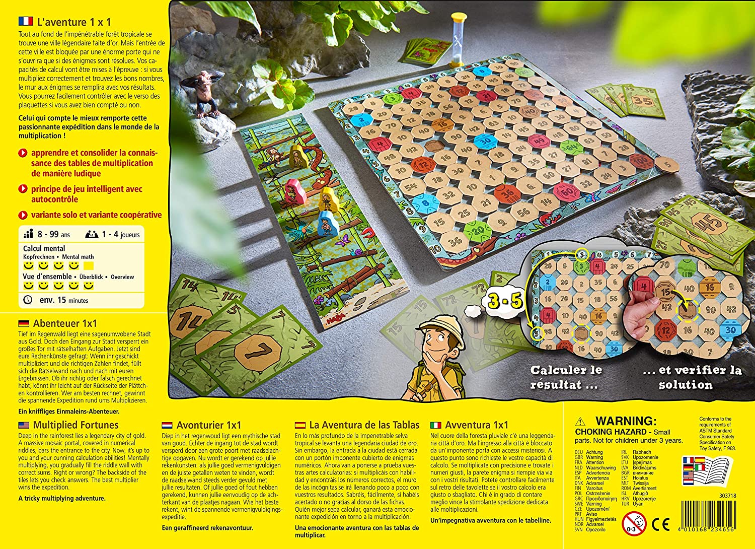 HABA 303718 - Adventure 1 x 1, Small - Image 4
