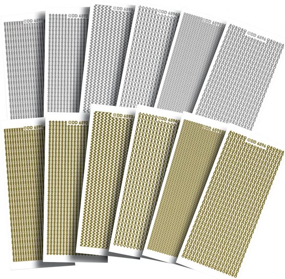 Creative Products Exotic lines Craft Stickers, Stickers, Multi-Colour, 23 x 10 x 1 cm