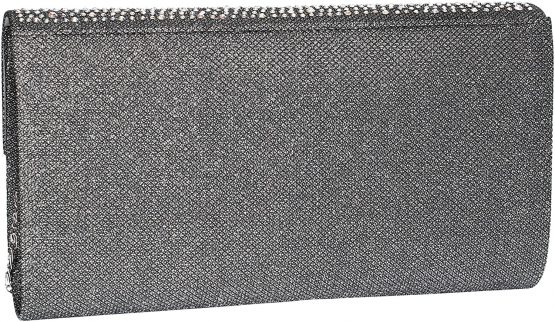 SwankySwans Women's Montary Glitter Diamante Envelope Clutch Bag, 3x14x27 cm (W x H x L) - Image 2