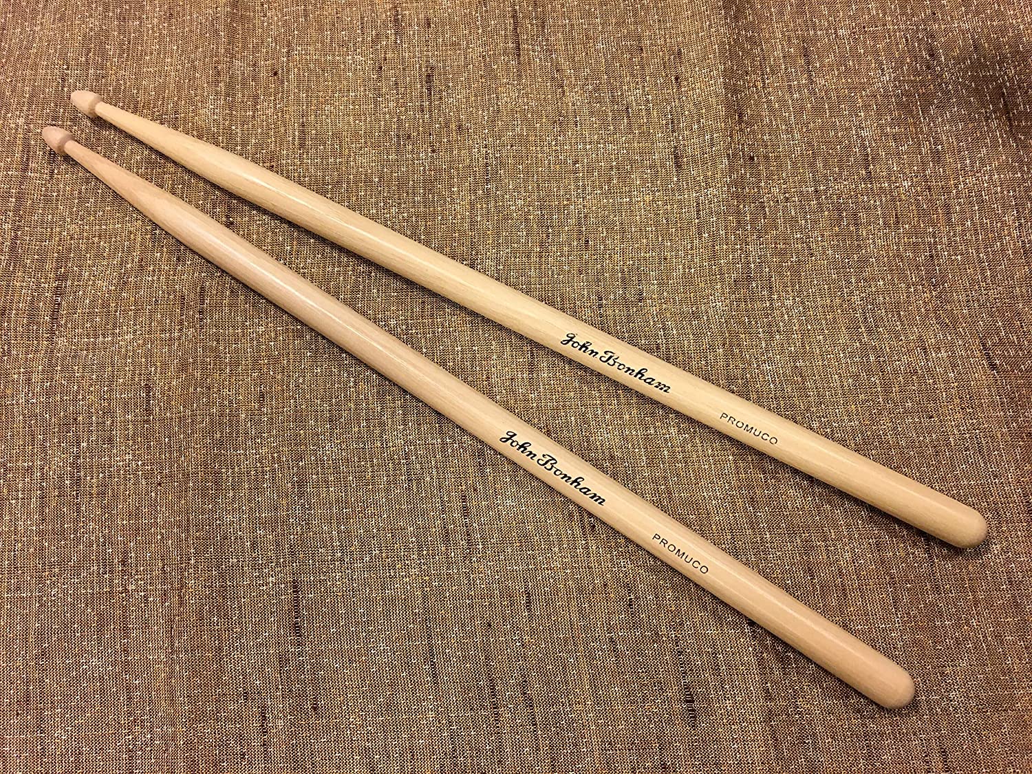 Promuco John Bonham Signature Drumsticks Premium Hickory 41cm Rock Sticks Wood Tip British Drum Brand Since 1964 - Image 4