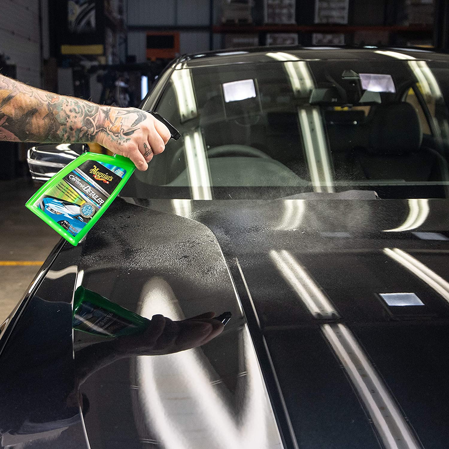 Meguiar's Hybrid Ceramic Spray Detailer 769ml - Enhances Wax, Coatings and Sealants - G200526EU, 768 ml (Pack of 1) - Image 2