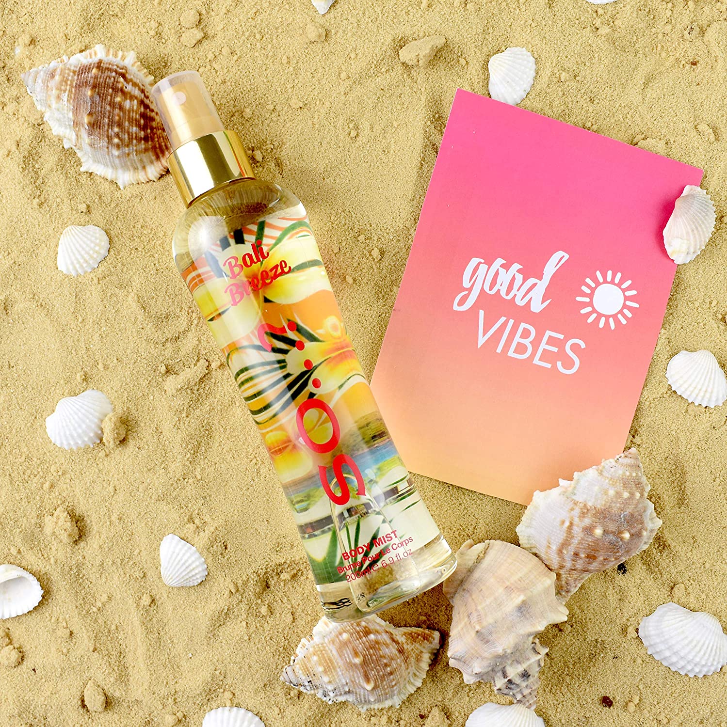 So…? Summer Escapes Womens Bali Breeze Body Mist Fragrance Spray 200ml, WHITE, 200 ml (Pack of 1) - Image 3