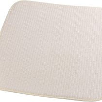 Addis 515058 Microfibre Drying Mat-Cream, Fabric, W:40 x D:45