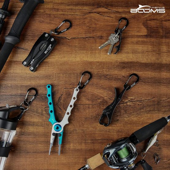 Booms Fishing CC1 Multi-Use Carabiner Clips For Key,Fishing,Camping,Outdoor sport,Daily life - Image 2