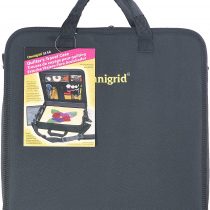 Dritz Omnigrid Quilter's Travel Case-13.5 x 14 x 2.5 inch, Black