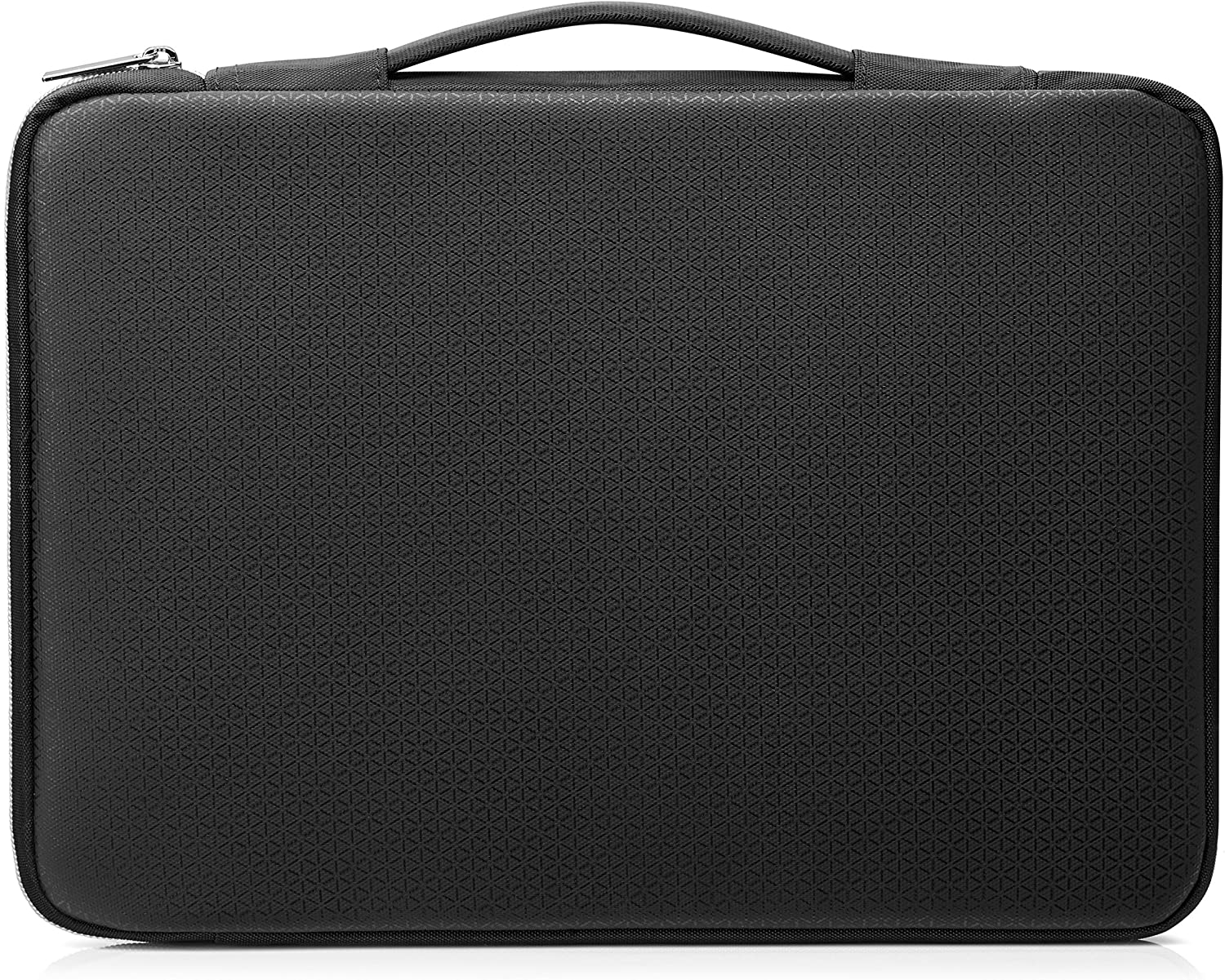 HP Duotone 15.6 Inch (39.6 cm) Black & Silver Carry Sleeve for Laptop/Chromebook/Mac, Black/Silver