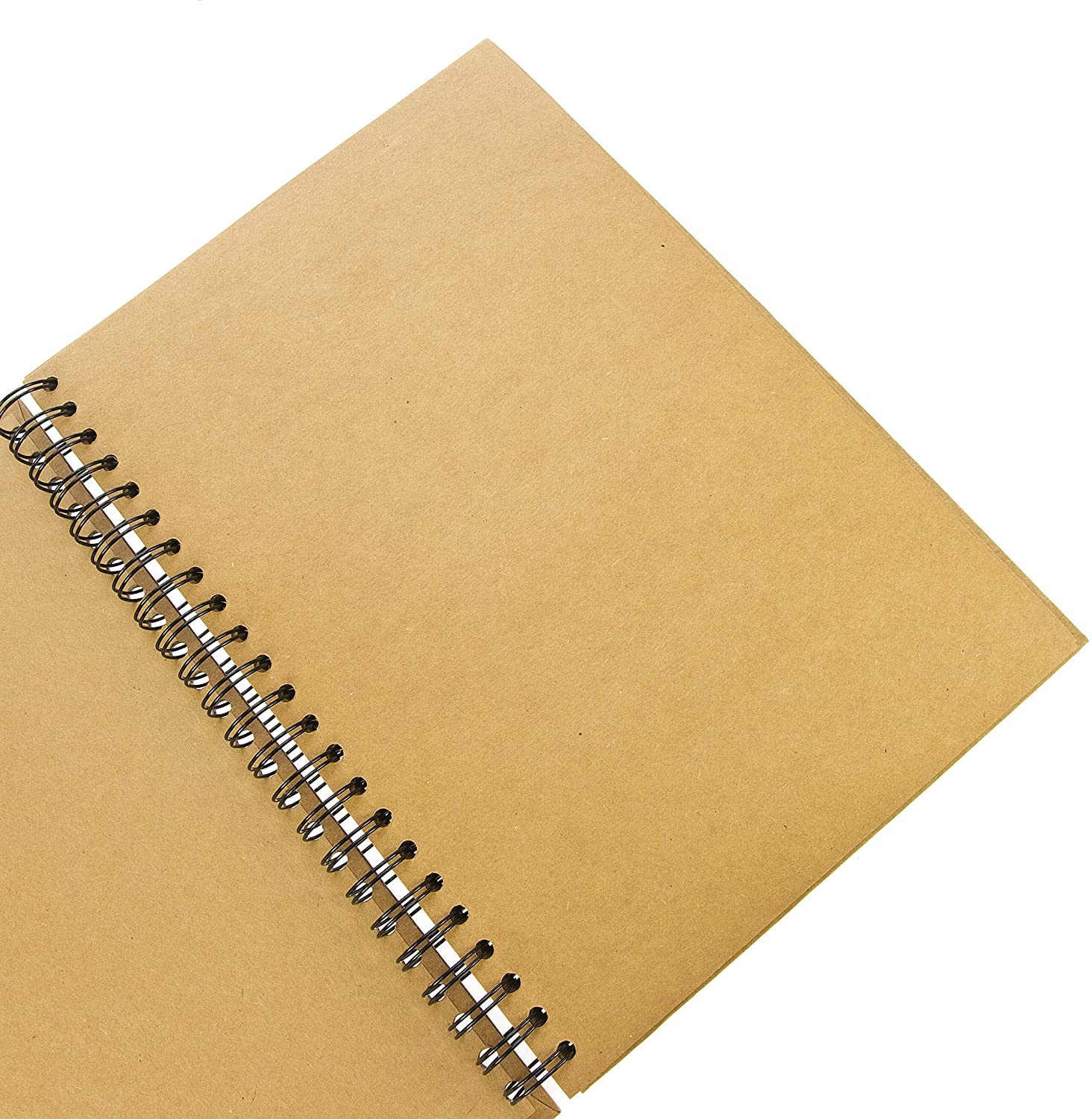 Seawhite New Hardback Portrait Kraft Book A4, Brown - Image 2