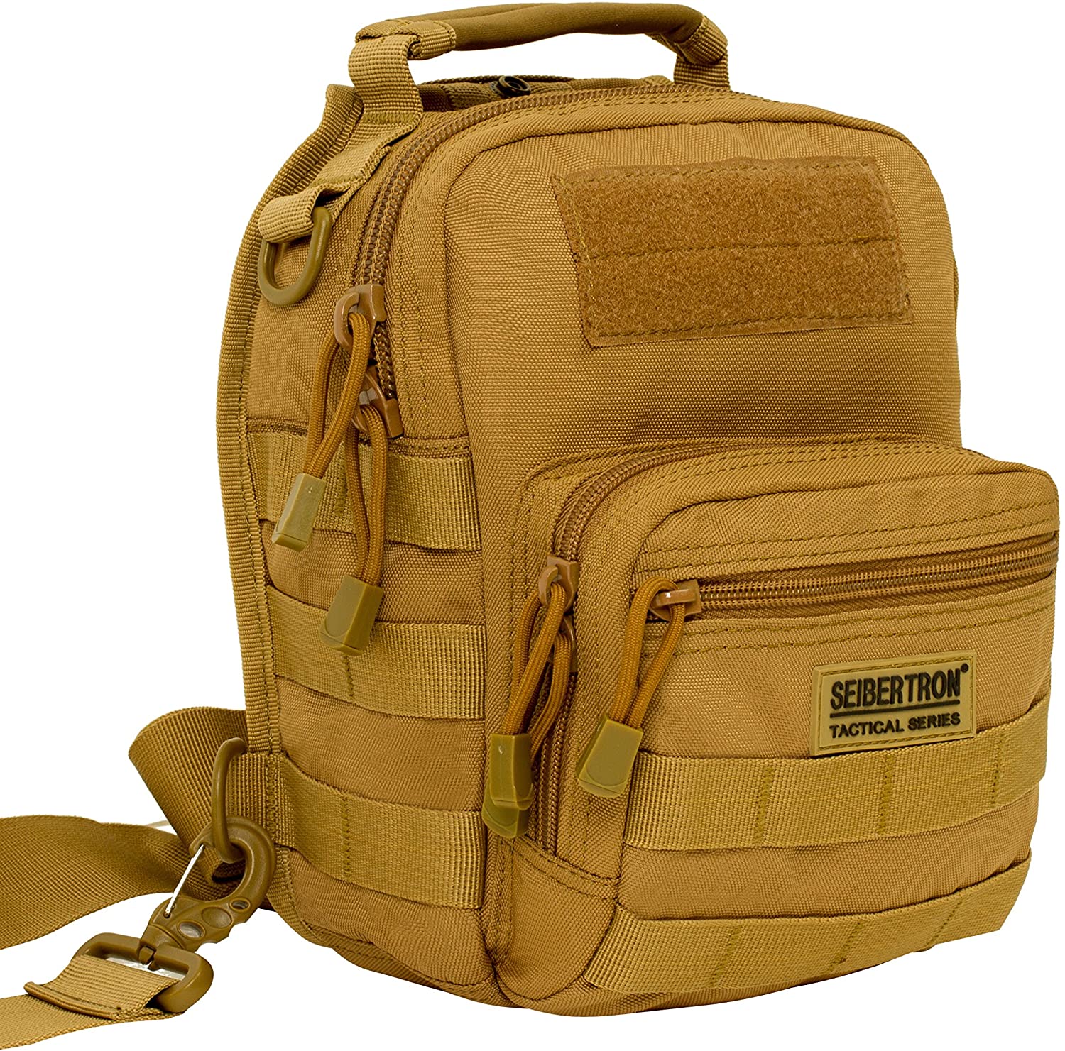 Bolso de hombro Seibertron Field Tech Tactical Response, maletín para portátil - Negro