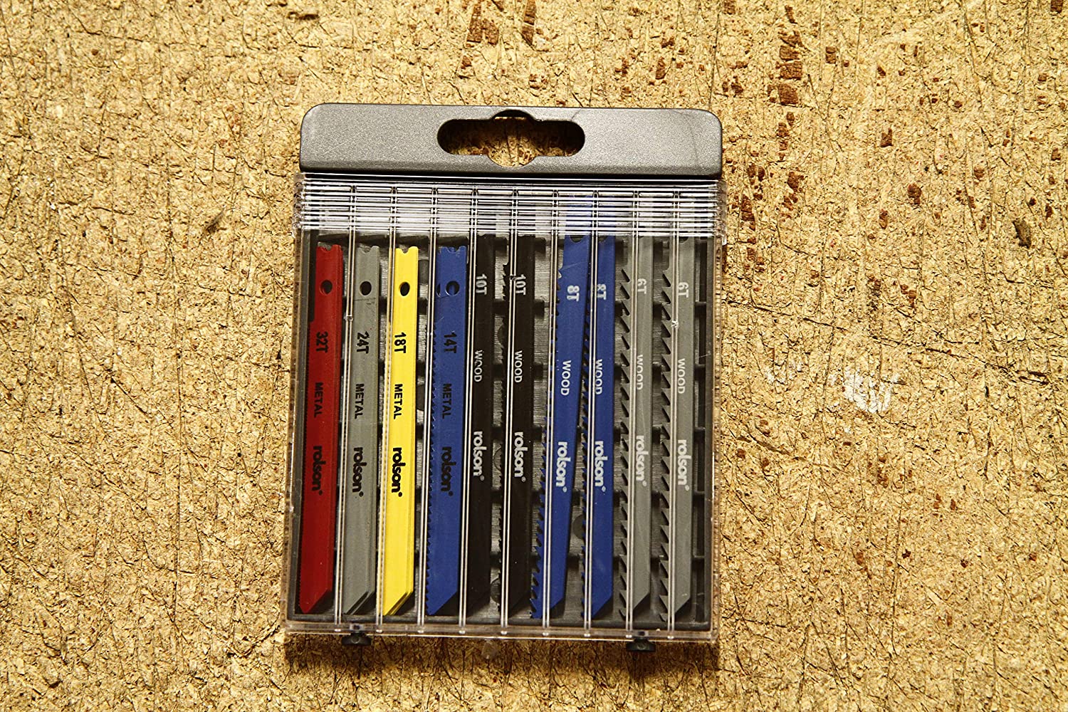 Rolson 58934 14 pc Jigsaw Blade Assortment, Silver, 14 Pieces - Image 3