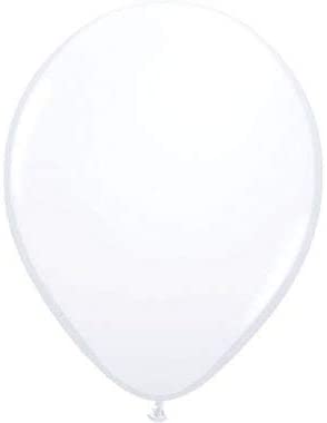 Folat 08171 White Balloons 30 cm-10 Pieces, 10 Pack - Image 2