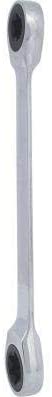 KS Tools 503.4355 E14 x E18 GearPlus Double Ring Ratchet Spanner, Silver, E14xE18 - Image 3