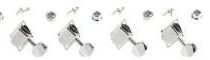Fender 099-0822-100"70 ́s F" Tuning Machine Heads Chrome