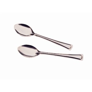 Olympia E992 Budget Teaspoons (Pack of 12), Silver