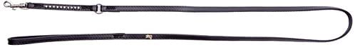 Dingo Glamour Decorative Leash with Crystals for Dogs and Cats 120 cm Black 13115