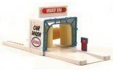 HOBBYS MODEL GARAGE CAR WASH WITH SPONGE ROLLERS FOR TOY MODEL GARAGE, Red, White, Blue