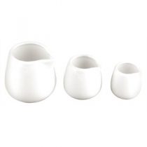 Olympia White Ware Cream and Milk Jugs 43Ml 15Oz Mug Cup Creamer Pitcher 12pc