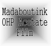 A3 OHP Acetate Transparency Film for Laser Printers & Copiers 50 Sheets