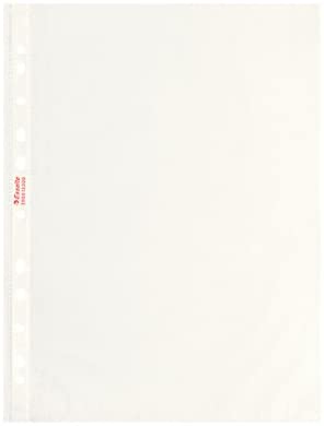 Esselte Finish: Embossed anti-glare, white - transparent, A4