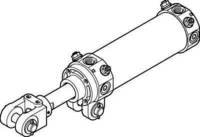 Festo 565752 Model DWB-63-75-Y-G Hinge Cylinder