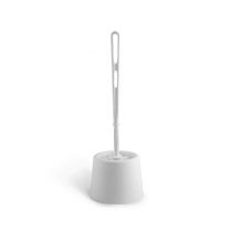 Bentley Toilet Brush Set with Potted Holder, White