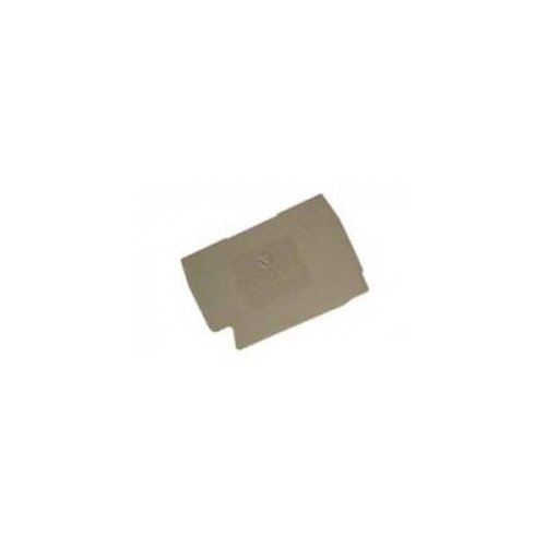 WIELAND 07.312.9255.0 End Plate, Pack 10, gray