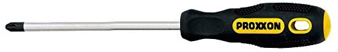 Proxxon Phillips Screwdrivers POZIDRIV PZ 1 x 80, Black
