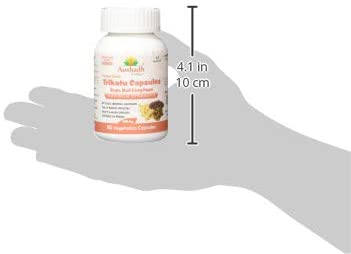 Aushadh Trikatu Capsule, Natural, 60 count (Pack of 1) - Image 3