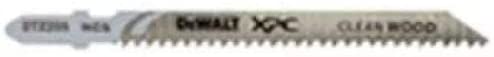 DeWalt DT2217QZ Jigsaw Blades for Wood Bi-Metal XPC T101BF Pack of 3, Yellow