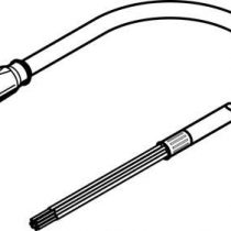 Festo 1732654 Model NEBM-M23G12-E-10-N-S1G9 Resolver Cable