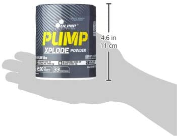 Olimp Pump Xplode Powder (300 g) - cola, White - Image 3