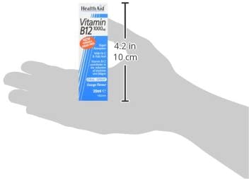 HealthAid Vitamin B12 1000g Spray, Orange, 20 Millilitre, White, 20 ml (Pack of 1) - Image 4