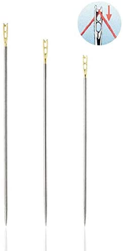 Prym - Assorted No.5-9 Self-Threading Needles - 1 Unit, Gold, Silver, 6 Piece - Image 2