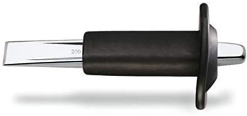 Beta 350015 Model 35 PM250 Flat Cold Chisel with Hand Guards, Ribbed Type, 29mm x 250mm