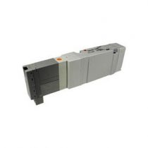 SMC SX5340-5NLOZ-Q 5 Port Solenoid Valve, Body Ported Base Mounted