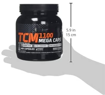 OLIMP SPORT NUTRITION Olimp TCM Capsules, 1100 mg, Pack of 400 Mega Capsules, 400 count (Pack of 1) - Image 3