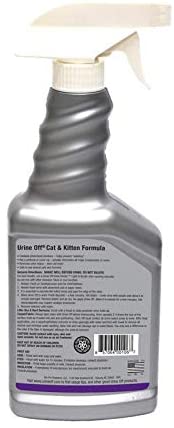 urineOFF Odor and Stain Remover for Cats Sprayer Top 16.9oz, 16.9 Fl Oz (Pack of 1) - Image 2