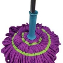 Twist Mop 360 Degree Floor Mop Telescopic Stainless Steel Handle Easy Rotating Squeeze Mopping Neat and Compact Easy Self Wringing