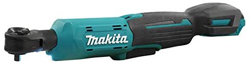 Makita WR100DZ 12V Max Li-ion CXT Ratchet Wrench - Batteries and Charger Not Included, Multicoloured