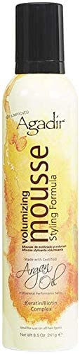Agadir Argan Oil Volumizing Syling Mousse, White, 252 ml (Pack of 1)